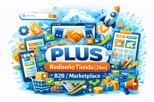 PLUS · Rediseño Tienda (24m)