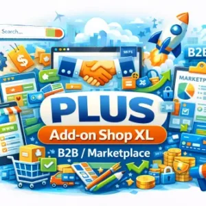 PLUS · Add-on Shop XL B2B / Marketplace