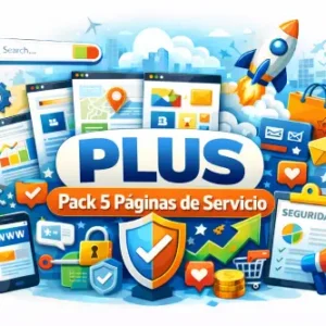 PLUS · Pack 5 Páginas de Servicio