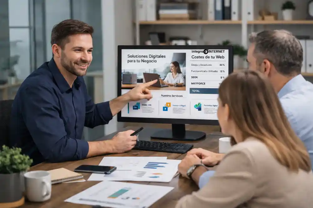 cuánto cuesta una página web profesional para empresas