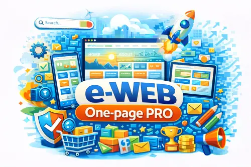 e‑WEB One-page PRO