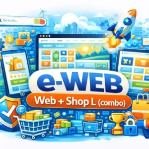 e‑WEB Web + Shop L (combo)