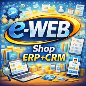 e-WEB Shop ERP + CRM